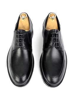 Повседневные черные полуботинки для мужчин Vorsh