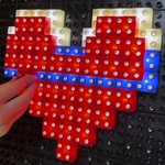 Светящийся конструктор на стену развивающая панель (56х56 см) Х4