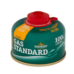 Баллон газовый резьбовой Tourist Standard 100г, комплект 4шт.
