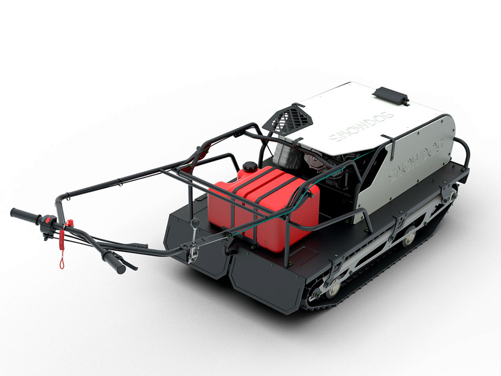 Мотобуксировщик Baltmotors Snowdog Twin Track Z620RL