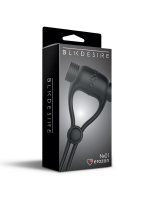 Черное перезаряжаемое эрекционное вибролассо №01 Vibrating Cock Ring (Цвет: черный)