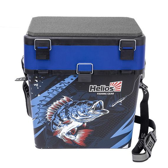 Ящик рыболовный зимний ICE FISHING PERCH синий (HS-IB-19-IFB) Helios