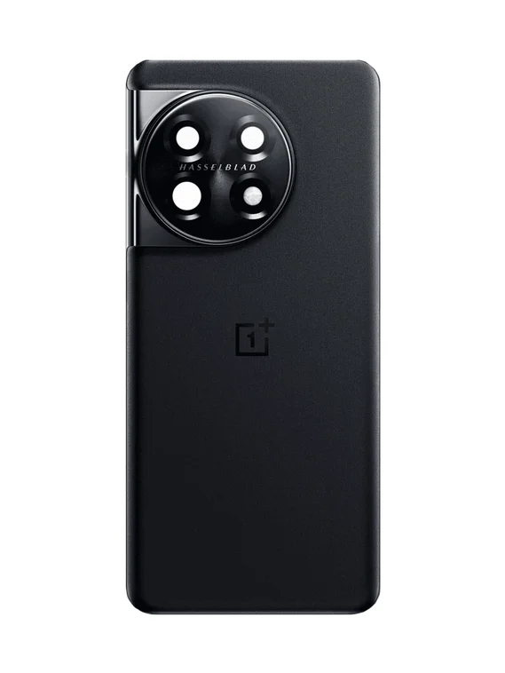 Задняя крышка для OnePlus 11 5G черная (Titan Black) со стеклом камеры