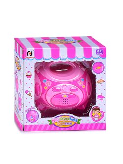 Магнитофон игрушечный на батарейках (3521-19)