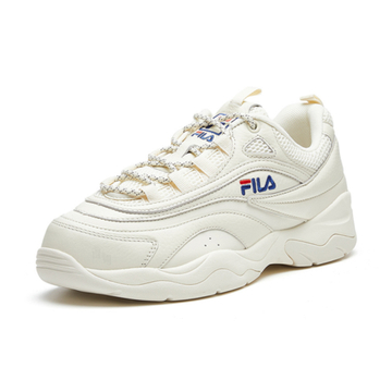 FILA FUSION Ray Текстиль Синтетическая кожа Спортивная Низкая повседневная обувь Мужская Белая