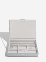 Органайзер для украшений Stackers Classic Jewellery Box Lid - Taupe Woven (Sage Green / светло-зеленый / Sage Green)