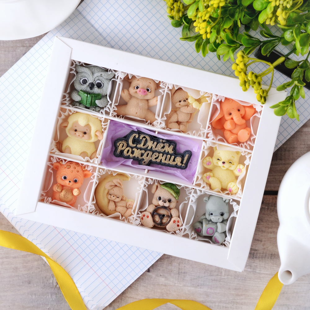 Набор шоколадных фигурок  "Детский" с днем рождения #4