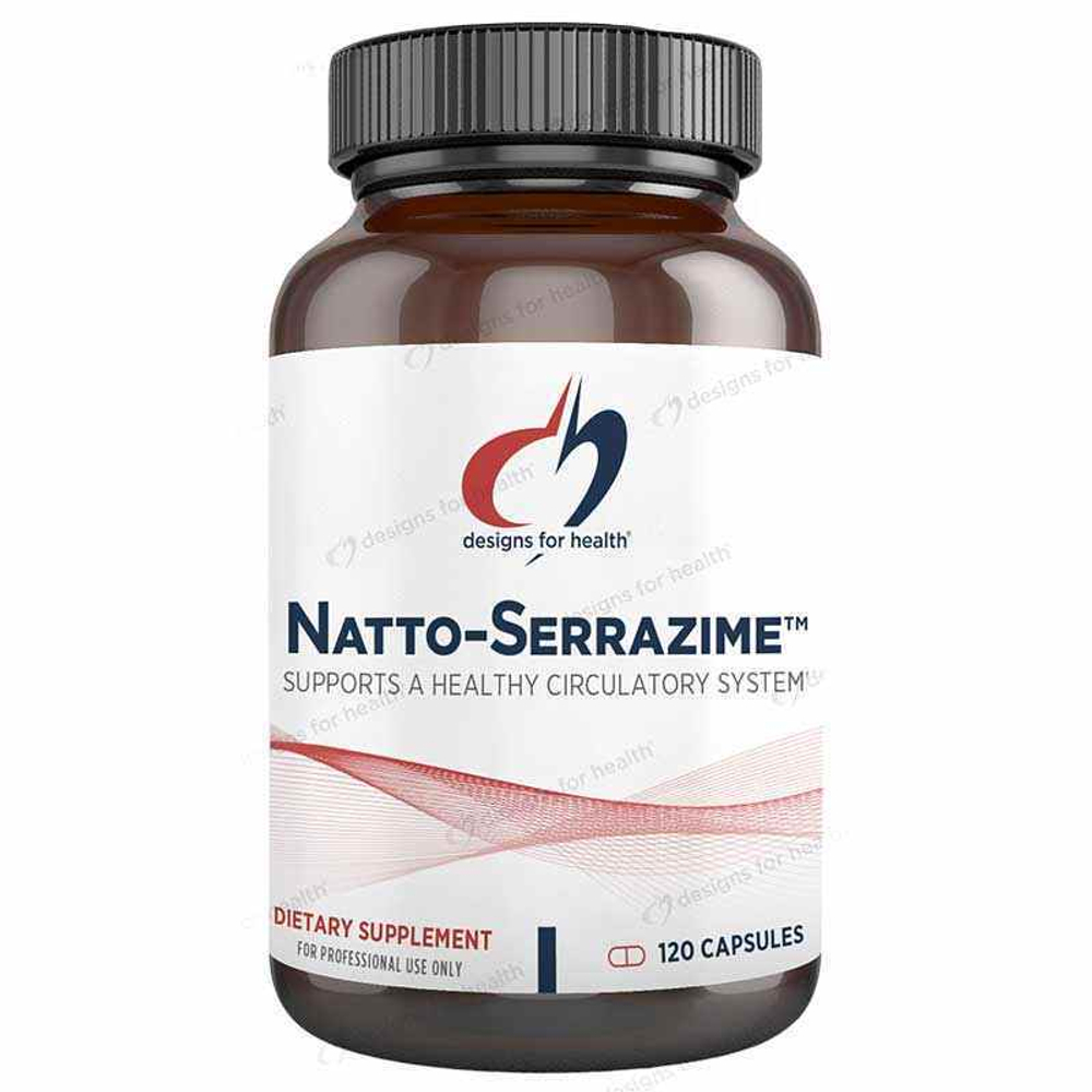 Designs For Health - Natto-Serrazime™ - 120 capsules