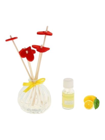 Подарочный набор с аромамаслом лимон "Сердце"