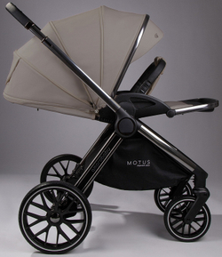 Детская коляска AmaroBaby Motus Premium Ecco 3 в 1 мокко