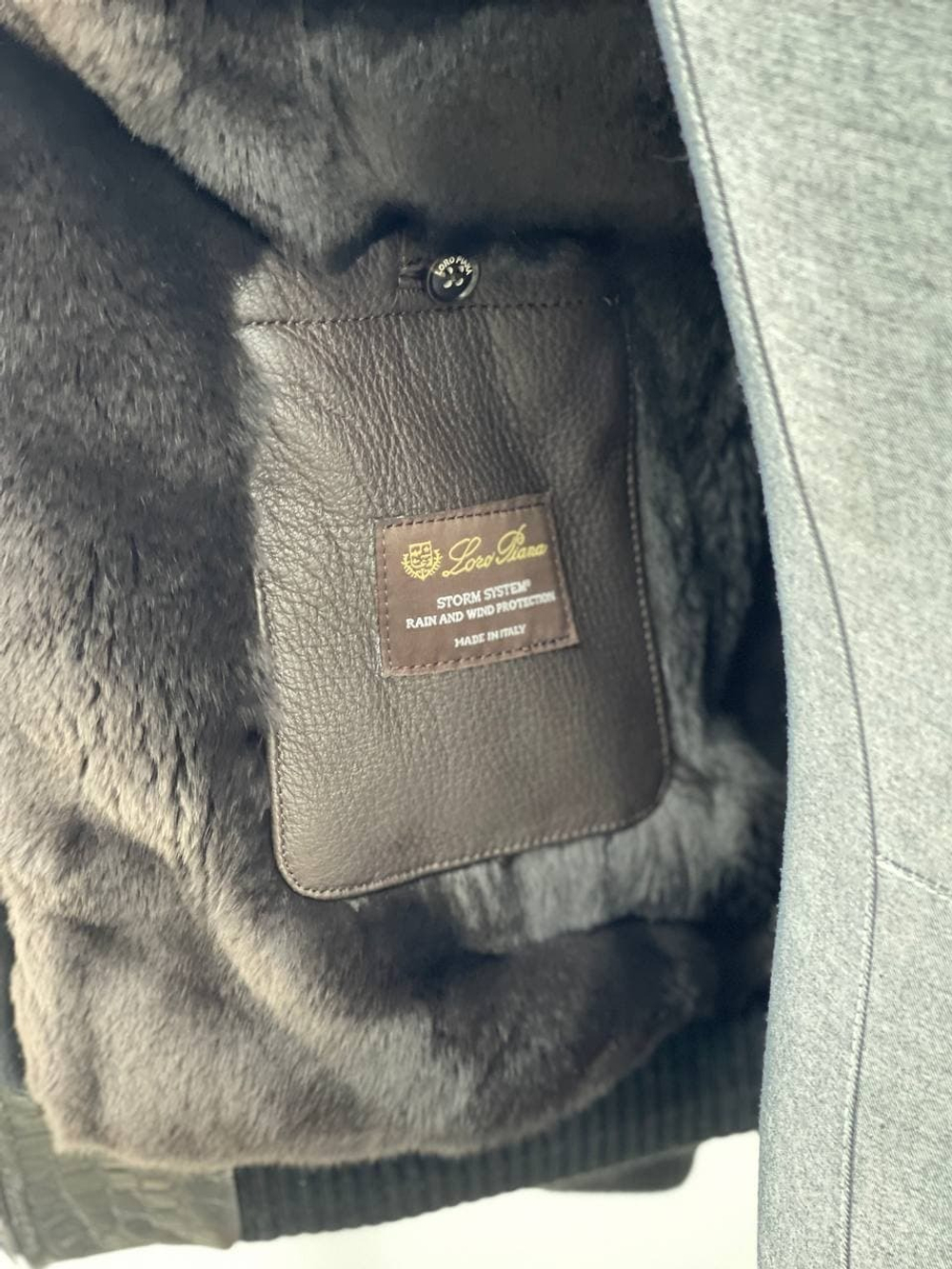 Куртка Loro Piana с мехом