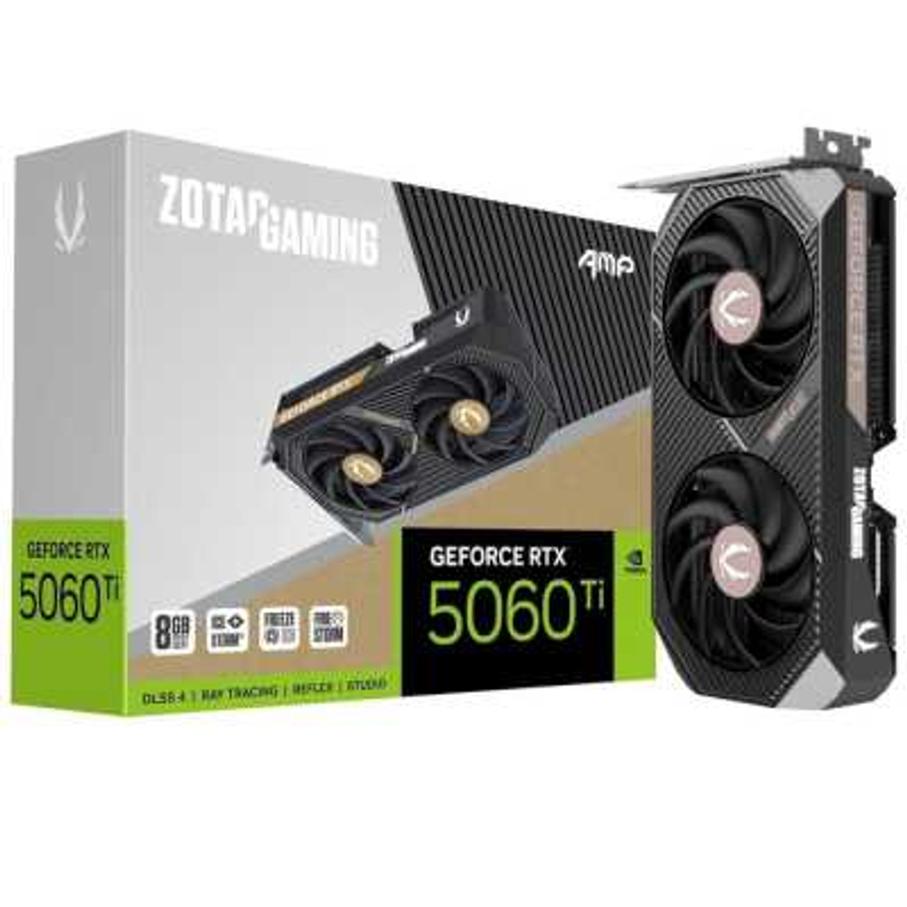 Видеокарта Zotac nVidia GeForce RTX 5060 Ti AMP 8Gb ZT-B50610F-10M