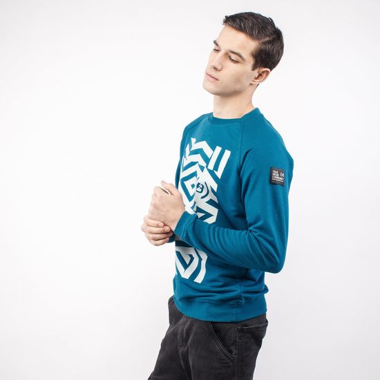 Свитшот BIO CONNECTION БО-М5-144-8 Морская волна