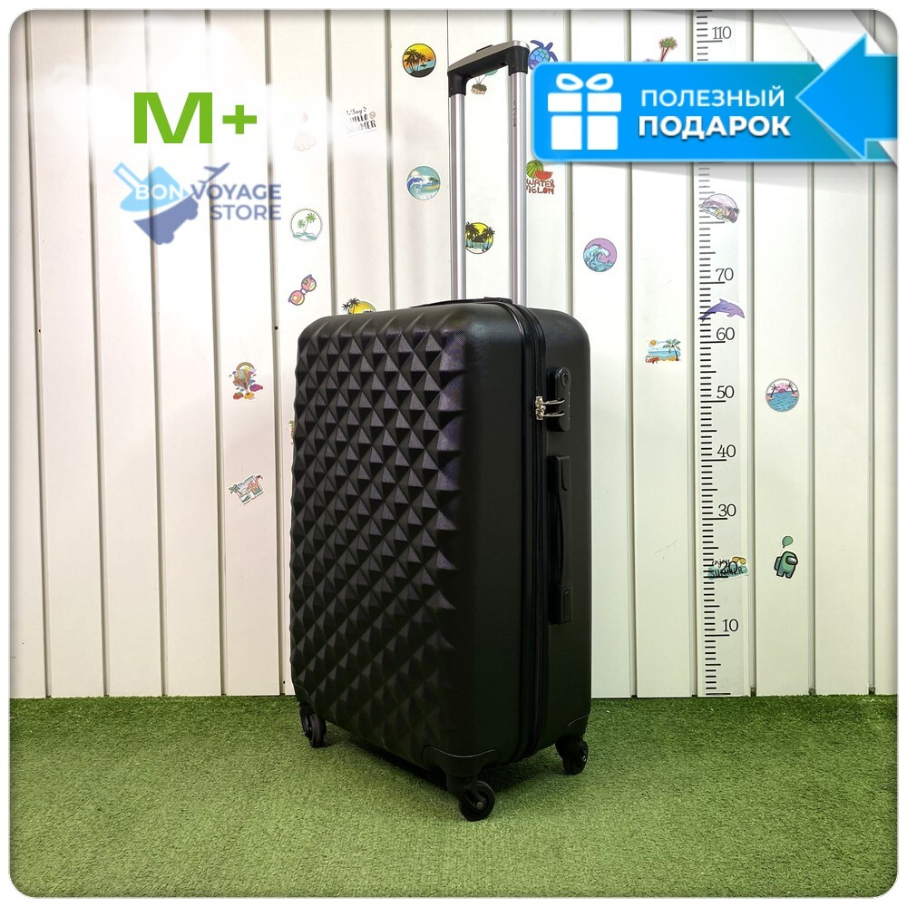 Средний чемодан L'Case Phatthaya, черный