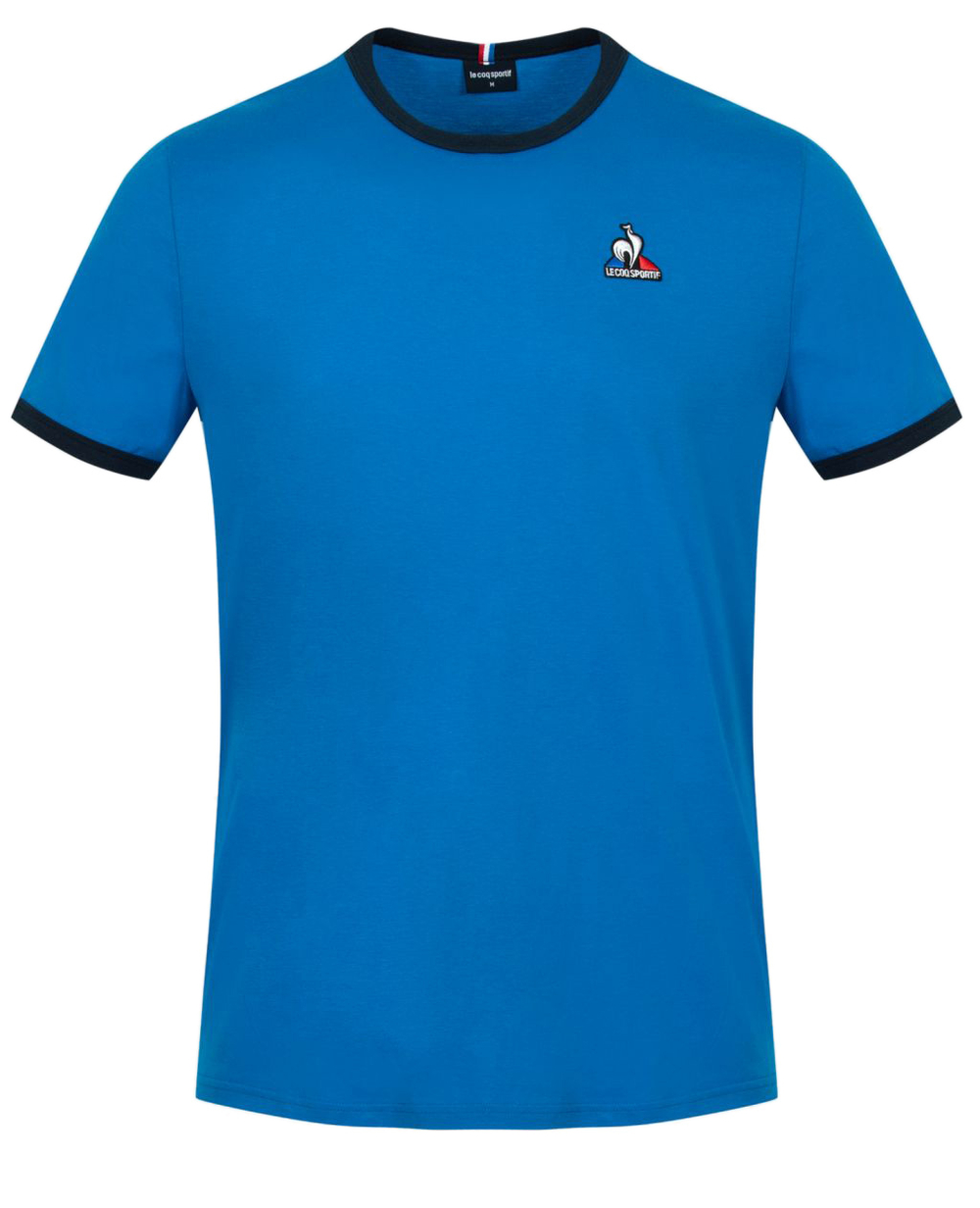 Футболка мужская теннисная Le Coq Sportif Bat Tee SS No.3 M - tech blue