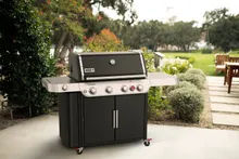 Газовый гриль Weber Genesis E-435, 6 горелок, чёрный