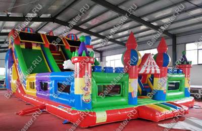 Коммерческий надувной батут "Цирковая арена"