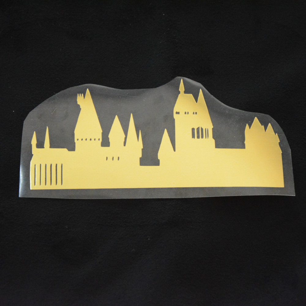 Картинка из термотрансферной пленки "Замок Гарри Поттера"