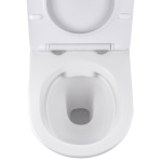 Унитаз подвесной Globo VT1-14S безободковый, цвет белый, ультратонкое сиденье soft-close