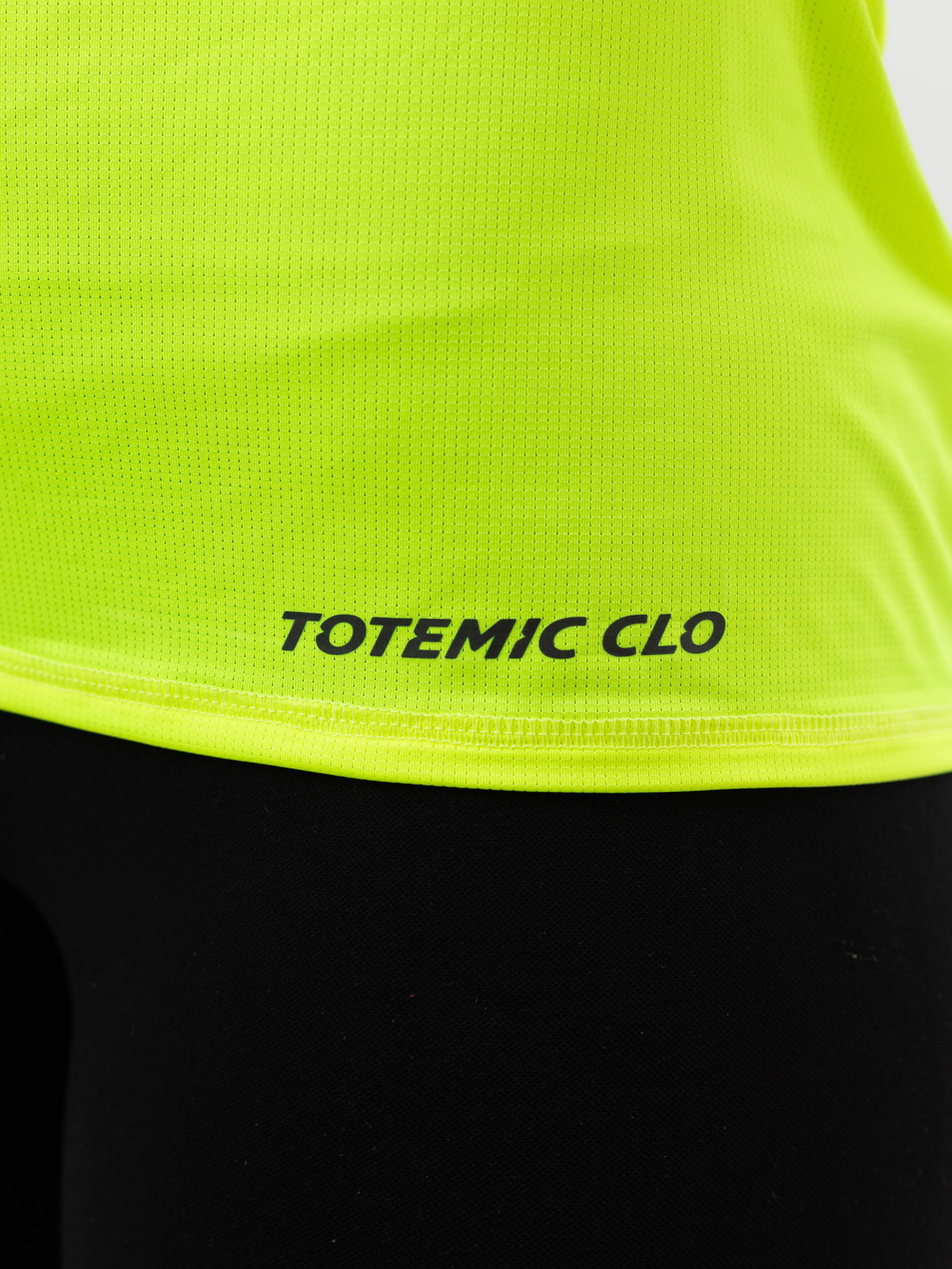 Футболка спортивная TOTEMIC CLO желтый неон