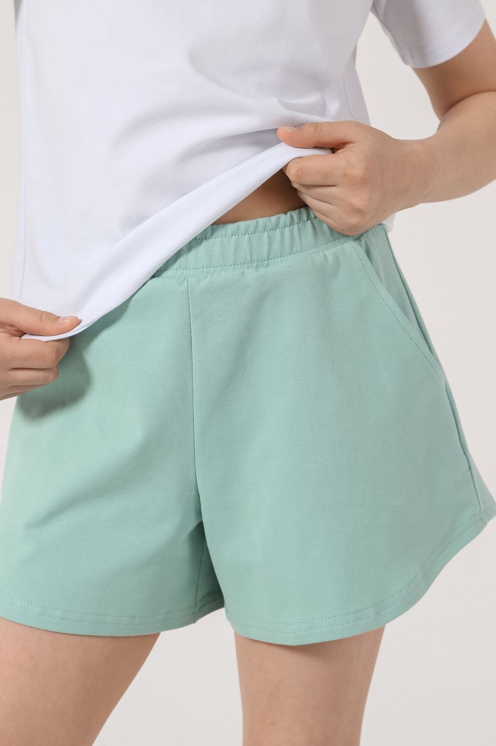 Шорты для девочки Николь Виотекс ОЛИВКОВЫЙ