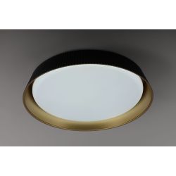 Светильник потолочный светодиодный ЭРА Классик без ДУ SPB-6 Bella 48W-3K-6,5K BK 3000-6500К чёрный