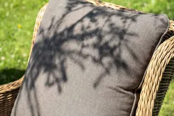 "Эспрессо–150 N" обеденная группа плетеная, цвет соломенный