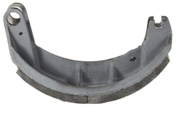 Колодка барабанного тормоза а/м КАМАЗ 53229, 65115 ЛИТАЯ (каркас конвейер, накладка; длинная + короткая) (1шт.) ЗМД