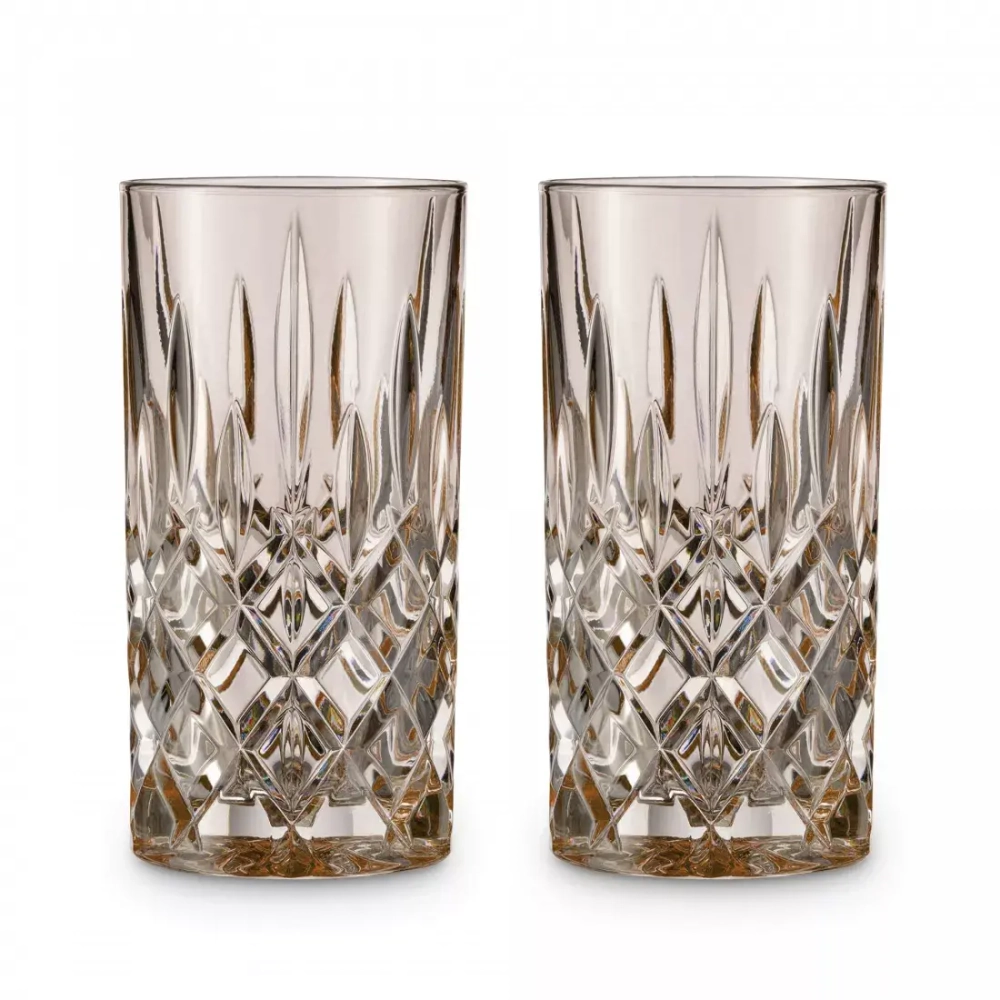 Набор стаканов высоких 2шт 395мл Nachtmann Noblesse Fresh Colors коричневый