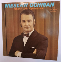Винтажная виниловая пластинка Wieslaw Ochman Slynne Arie Operetkowe (Poland)