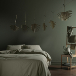 Комплект постельного белья IKEA KRAKRISMOTT (КРАКРИСМОТТ), Односпальный, Хаки, 150x200, 50x80 см