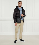 Кожаные кроссовки Calvin Klein - черный(HM0HM01016)