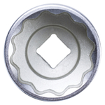 KING TONY (633054M) Головка торцевая стандартная двенадцатигранная 3/4", 54 мм