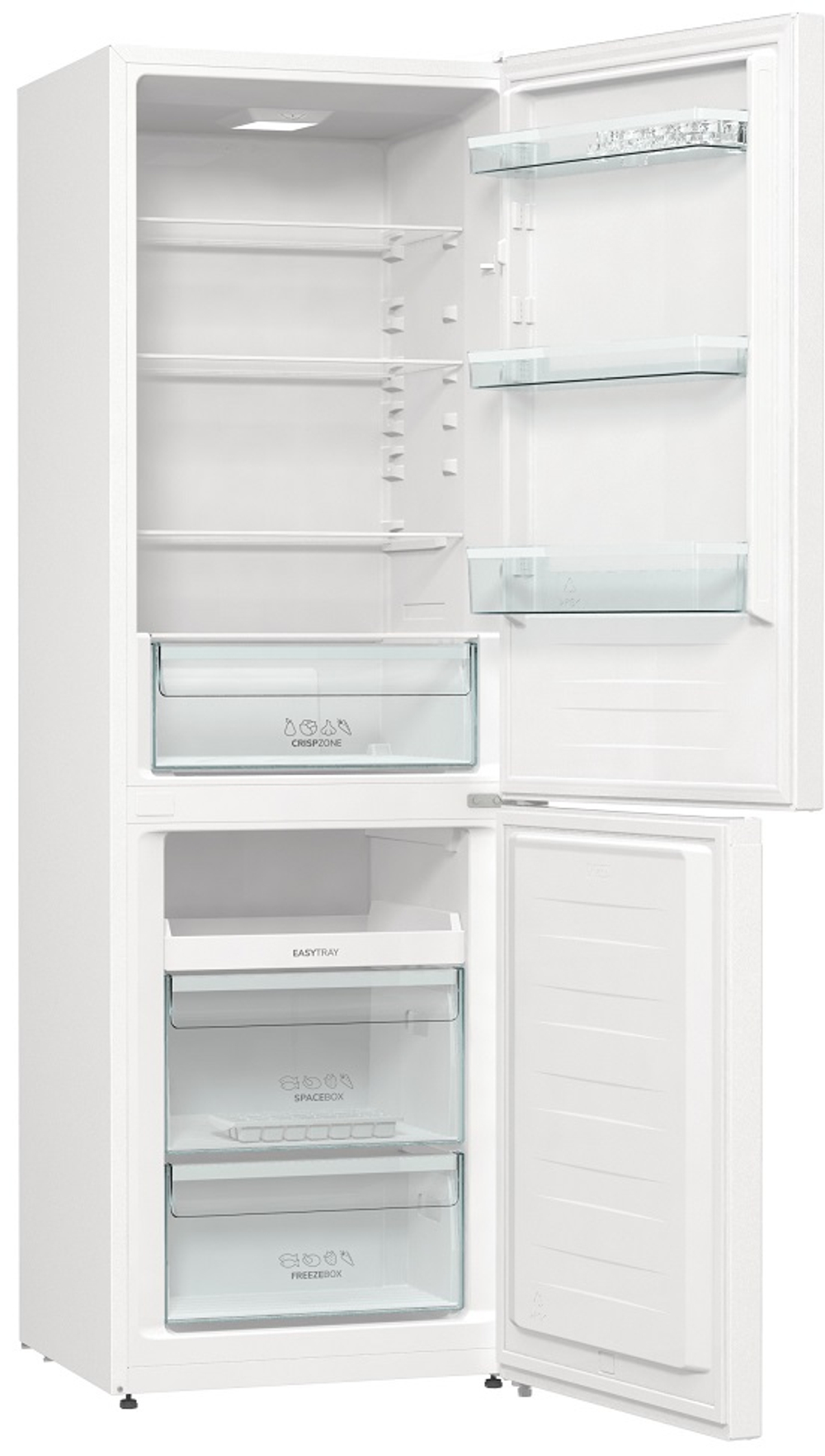 Отдельностоящий двухкамерный холодильник Gorenje RK6192PW4