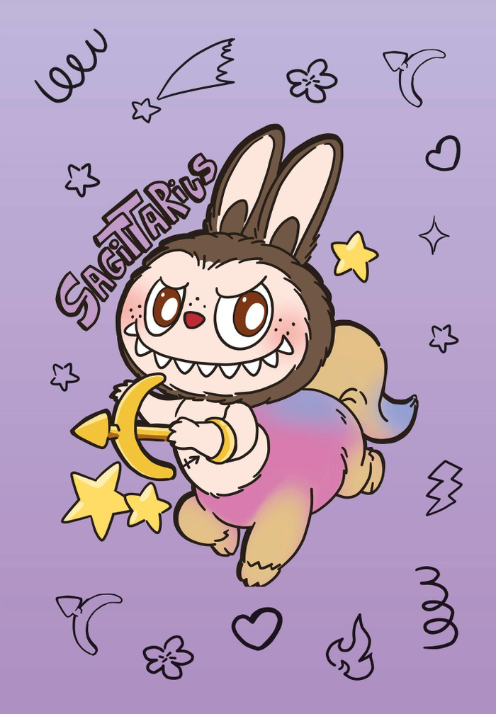 The Monsters. Астрологический блокнот Стрелец (Лабубу)