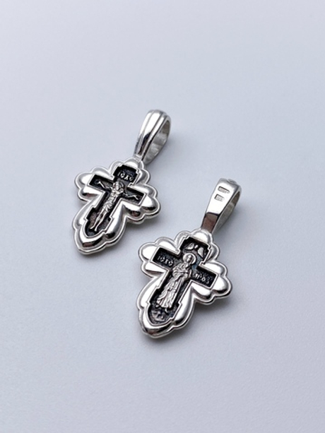 Крест из серебра/Чернение/Валаамская БМ