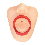 Телесный реалистичный мастурбатор-ротик 12,6см ToyFa Juicy Pussy Lips 893005