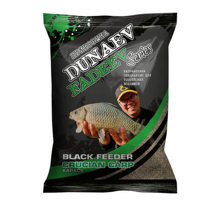 Прикормка "DUNAEV-FADEEV" 1кг Black Feeder Crucian Carp (Карп-Карась)