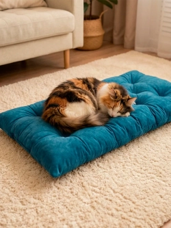 Подушка на скамью, подоконник, обувницу 100х45 см