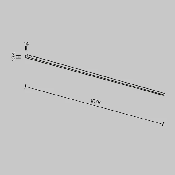 Трековый светильник Гибкий / Flex Basity 3000K/6000K 12Вт 90° Technical tr180-1-12wtw-b