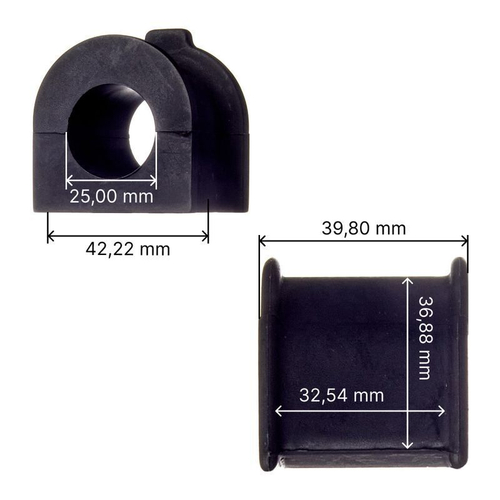 Втулка стабилизатора переднего Avantech ABH0120