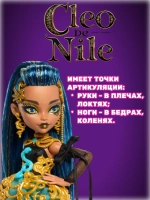 Кукла Монстр Хай Scary Sweet Birthday Клео Де Нил JBG76