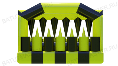 Надувной модуль препятствий «Зубья»