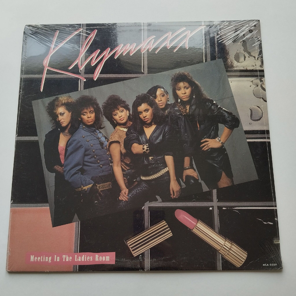 Винтажная виниловая пластинка LP Klymaxx Meeting In The Ladies Room (USA 1984) (Sealed)