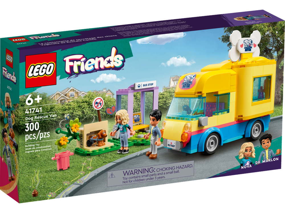 Конструктор LEGO Friends 41741 Фургон для спасения собак