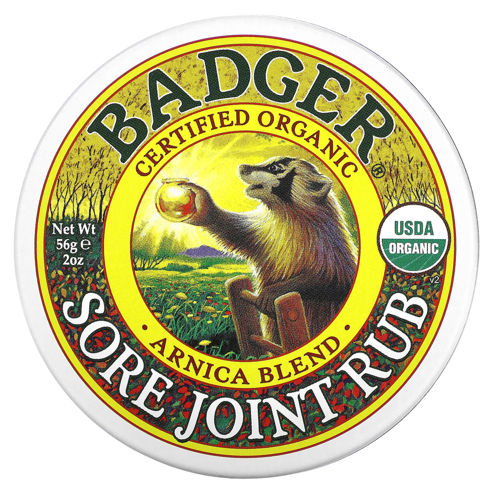 Badger, Крем от боли в суставах, на основе арники, 56 г (2 унции)
