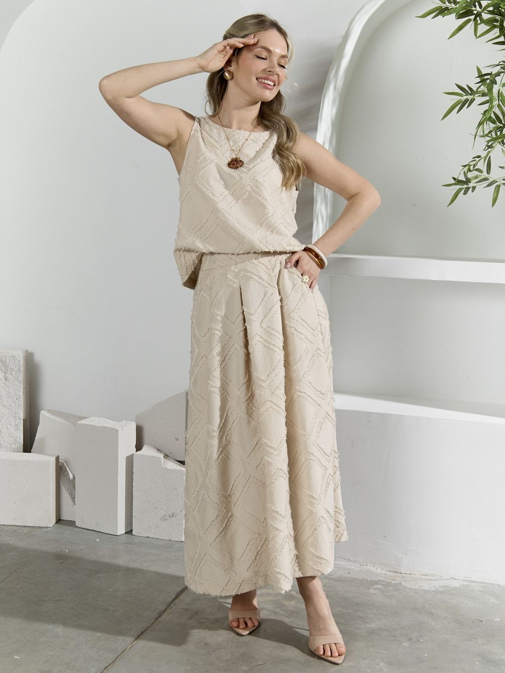 Костюм женский Ангелина-3 Виотекс БЕЖЕВЫЙ