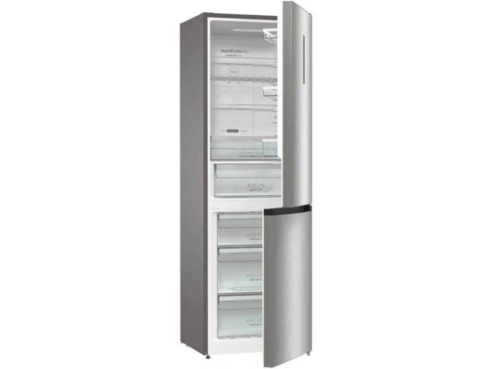 Холодильник двухкамерный Gorenje NRK6192AXL4 Total No Frost серебристый