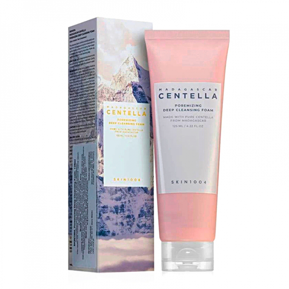 Пенка для сужения пор SKIN1004 Madagascar Centella Poremizing Deep Cleansing Foam (125мл)