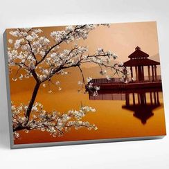 Картина по номерам - Восточный пейзаж (40х50)